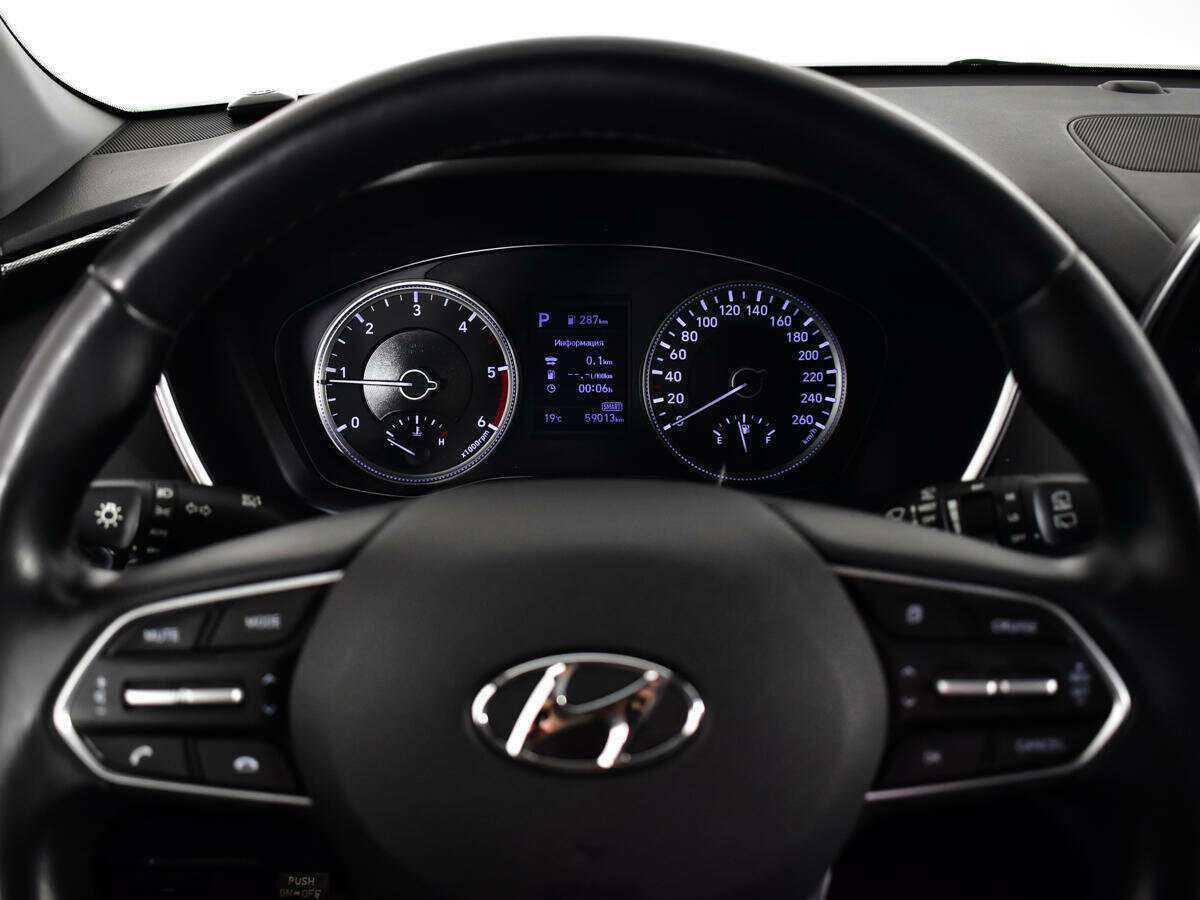 Hyundai Santa Fe, 2019 Фото №11