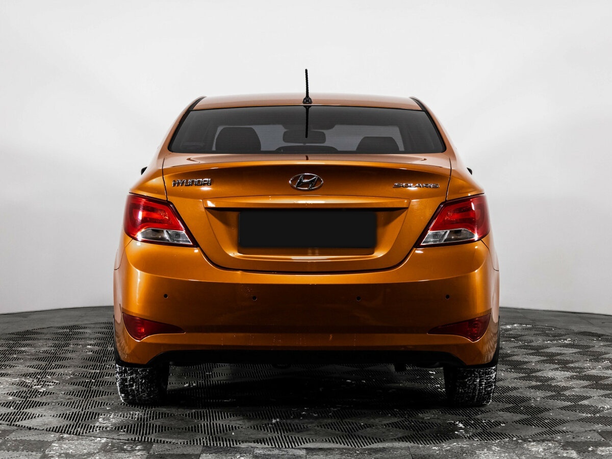 Hyundai Solaris I Рестайлинг, 2014 Фото №5