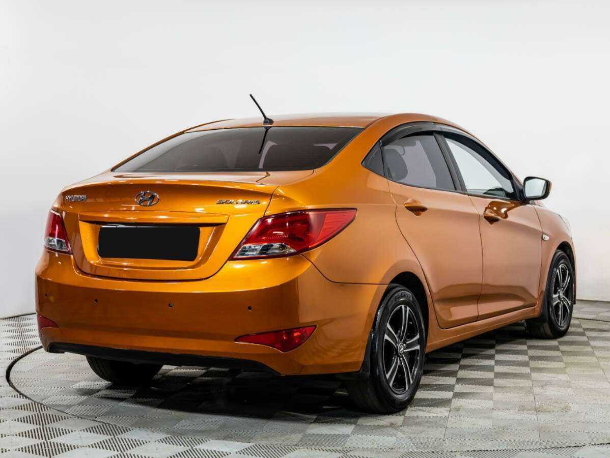 Hyundai Solaris, 2014 Фото №4