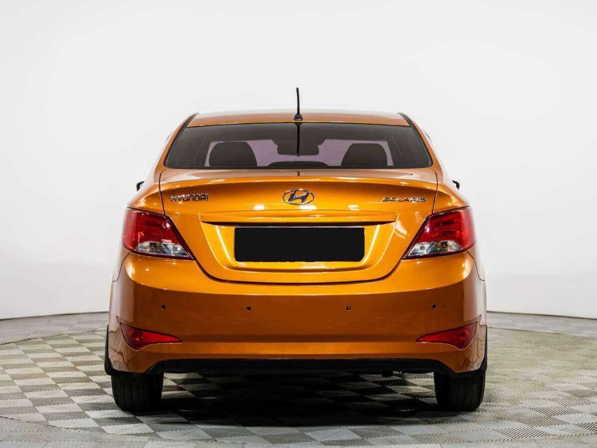 Hyundai Solaris, 2014 Фото №5