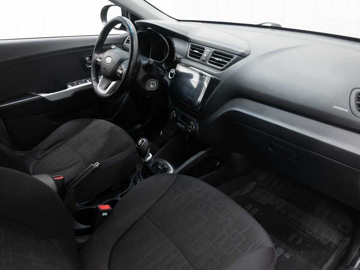 Kia Rio 5-speed, 2012 Фото №12